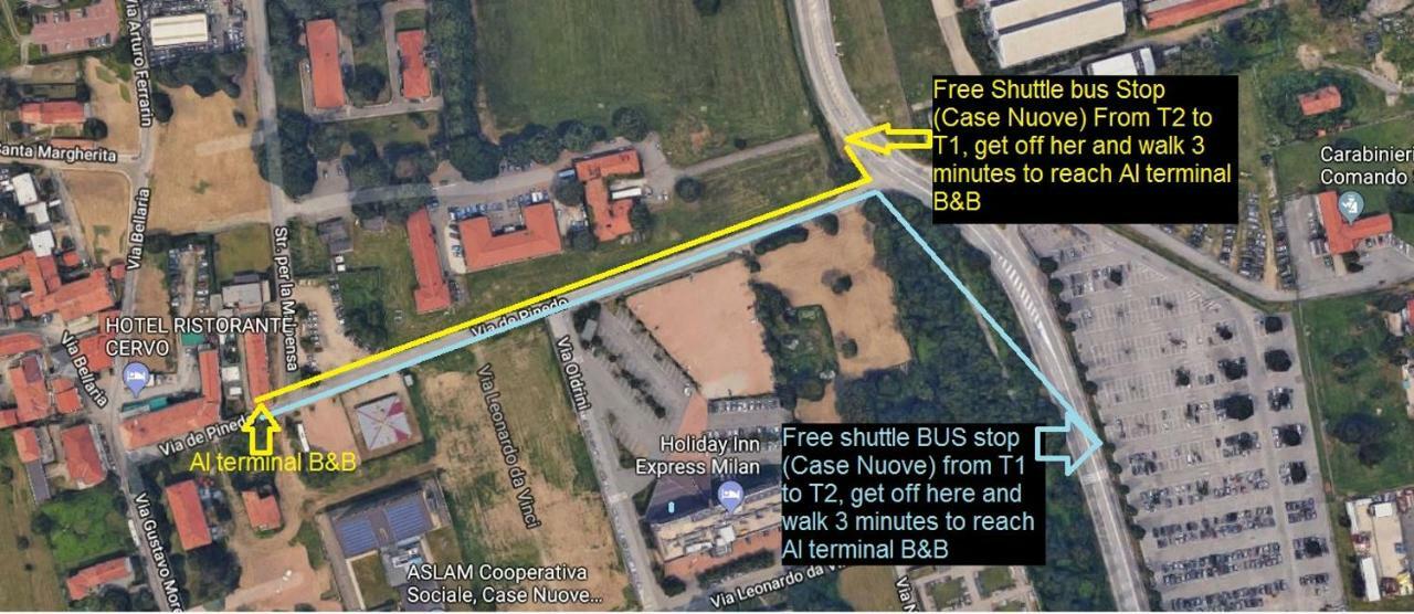 Al Terminal Hotel Somma Lombardo Ngoại thất bức ảnh